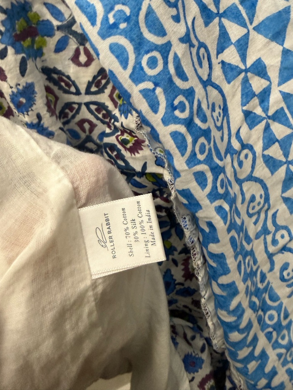 Roller Rabbit Marble Lois Maxi Dress S - Picture 4 of 4